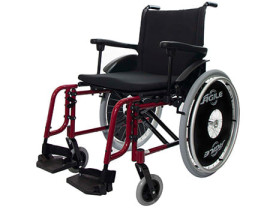 Cadeira de Rodas Ágile Fat Alumínio