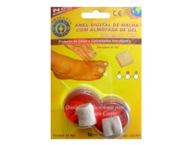 Anel Digital de Malha com Almofada de Gel para Calos - Ortho Pauer