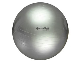 Bola para Pilates e Exercícios Gynastic Ball Prata 65cm Carci