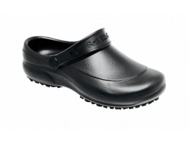 Sapato Profissional Clog Unissex EVA com Solado Antiderrapante BB60 Preto - Soft Works