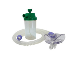 Conjunto para Nebulização Contínua Oxigênio O2 1200mm SIL com Máscara Adulto - Protec