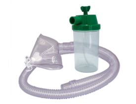 Conjunto para Nebulização Contínua Oxigênio com Traquéia PVC e Máscara Adulto Protec