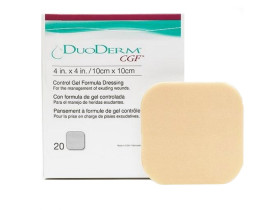 Curativo Hidrocoloide Duoderm Convatec CGF - Com Espuma 10x10 Estéril - Unidade