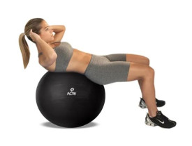 Bola de Pilates Ginastica Gym Ball 65 Cm - Azul T9 - Acte Sports