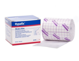 Hypafix Fita Hipoalergenica 10cmX10m BSN Medical para Peles Sensíveis, Fixação de Curativos, Drenos e Cateteres