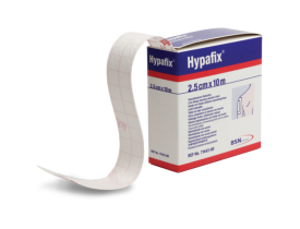 Hypafix Fita Hipoalergenica 2,5cm X 10m - BSN, Adesivo para Fixação de Curativos, Drenos e Cateteres (Default)
