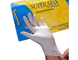 Luva De Procedimento Látex Com Pó - Supermax