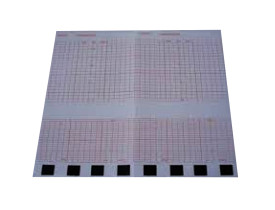 Papel para Cardiotocógrafo GE Corometrics 170 Series 152x90 - Bloco com 160 fls