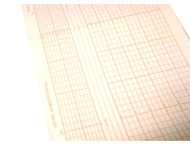 Papel para Cardiotocógrafo Unicare MCF21 - Bloco com 150fls - Caixa com 05 Blocos