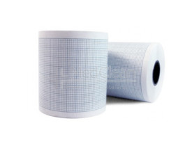 Papel para ECG Eletrocardiógrafo 50mmx30m - Pct 10un