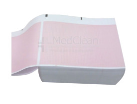 Papel para ECG Dixtal Ep3 e EP12 216x280mm c/ Sensor - Bloco 1000 Folhas