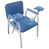 Cadeira de Coleta para Laboratório com Braçadeiras Cap. 150Kg