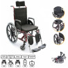 Cadeira de Rodas Reclinável com Elevação de Pernas - Tetra Prolife - Aro 24 e Pneus Infláveis 44 cm 100 Kg