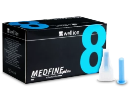 Agulhas para Caneta de Insulina Medfine Plus 8mm - Wellion