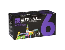 Agulhas para caneta de insulina Medfine Plus 6 mm