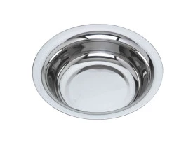 Bacia Aço Inox 41cm de Diâmetro Capacidade 4.700ml Fortinox