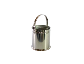 Balde Inox Hospitalar com Capacidade para 05 Litros