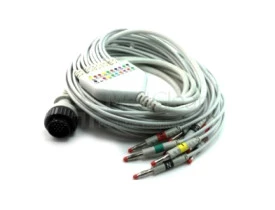 Cabo de ECG Cardioline Delta 1 plus, Delta 3 plus 10 vias Compatível