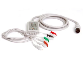 Cabo de ECG Ecafix ECG6 ECG5 Cabo Paciente de 05 Vias