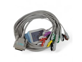 Cabo de ECG Bionet Cardiocare 2000 Cardiotouch 3000 10 Vias Compatível