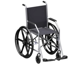 Cadeira de Rodas 1009 Rodas Nylon Pneu Maciço Jaguaribe