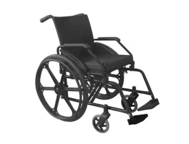 Cadeira de Rodas Active 120kg Rodas Nylon Pneu Maciço Dune