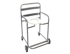 Cadeira de Banho Aço Inox Cap. 120kg