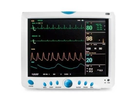 Monitor Multiparamétrico Contec CMS 9000 ECG, RESP, PANI, SPO2 E TEMP (Canal duplo) 