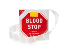 Curativo Blood Stop para Estancamento de Sangue - Bege - 500 Unidades