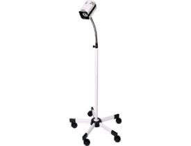 Foco Clinico de Luz Auxiliar Led Bivolt - Base com 5 Rodízios
