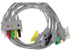 Cabo Ecg 5 Vias compatível Drager uso com Cabo Multimed/Multilink