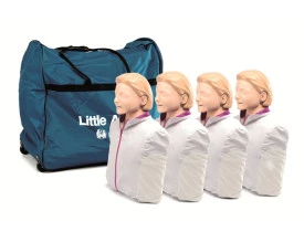 Manequim para RCP Little Anne Laerdal Pack com 4 Unidades