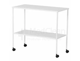 Mesa Auxiliar 43x93x80cm com Rodízios