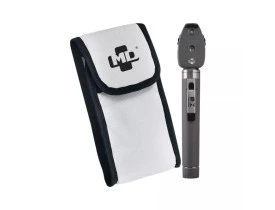 Oftalmoscópio MD OMNI 3000 LED - Cinza - com Estojo Macio