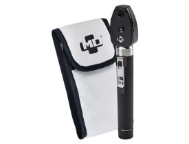 Oftalmoscópio MD OMNI 3000 LED - Preto - com Estojo Macio
