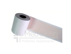 Papel para ECG 60mm x 15m Cardioline AR600ADV - 10 rolos de 15 metros cada
