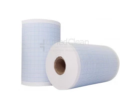 Papel para ECG Eletrocardiógrafo 80mm x 30m - Pct 10un