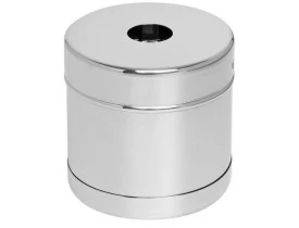 Porta algodão limpo com mola Aço Inox Fortinox