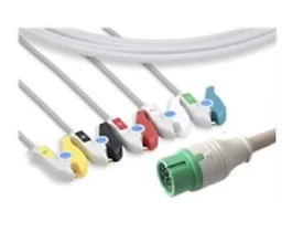 Cabo de ECG 5 Vias para Monitor Lifemed M10, M12 e M15