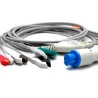 Cabo de ECG GE Datex Ohmeda 5 Vias