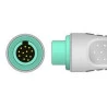 Cabo de ECG 5 Vias Mindray Beneview T5 T8, IPM 9800, IMEC 10 IMEC 12