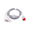 Cabo de ECG 05 vias Garra Neo Pinch - Compatível com Bionet BM5 