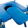 Cadeira para banho D60 Dellamed em Alumínio Cap. 150Kg
