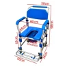 Cadeira para banho D60 Dellamed em Alumínio Cap. 150Kg