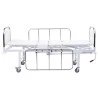 Cama para UTI Hospitalar Fawler, Trendelemburg e Proclive, Grades e Suporte de Soro Inox 