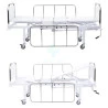 Cama para UTI Hospitalar Fawler, Trendelemburg e Proclive, Grades e Suporte de Soro Inox 