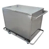 Carro para Transporte de Roupa Suja em Aço Inox