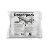 Lençol Descartável Descarpack Com Elástico 20gr - 200 X 90cm Branco Pacote com 10 Unidades  