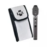 Oftalmoscópio MD OMNI 3000 LED - Cinza - com Estojo Macio