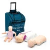 Pacote Little Family QCPR Manequim para RCP Laerdal Little Anne + Little Junior + Baby Anne